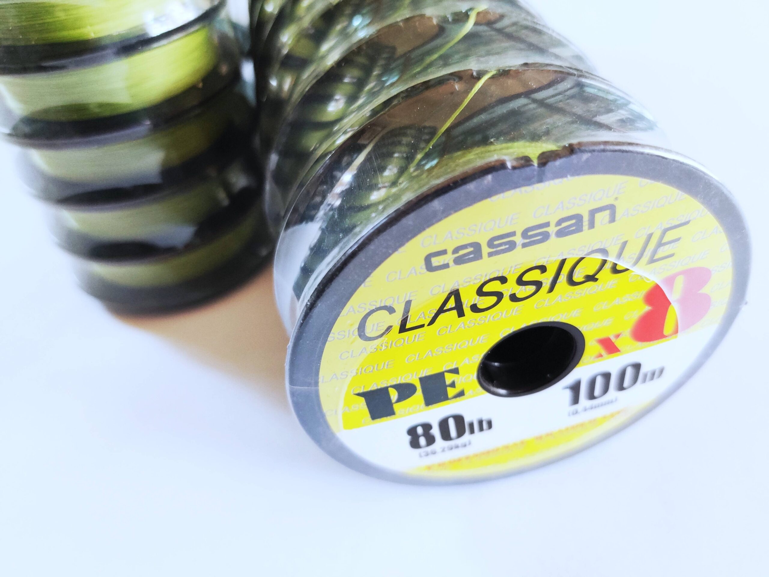 CASSAN-CLASSIQUE X8 BRAID-0.31MM 40LB 100MTR-FISHING-GREEN