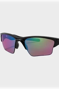 OAKLEY-HALF JACKET2.0 XL(9154)-POLISH BLK/PRZ DARK GOLF