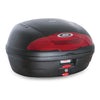 GIVI-SIMPLY II BLK W/O LIGHT RED REFLEC-E450N-TOP CASE