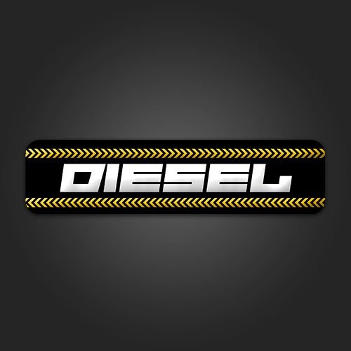 INLINE4-DIESEL-BIKE STICKER