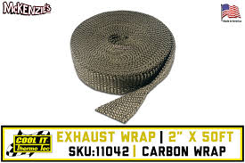 THERMO-TEC-CARBON FIBER EXHAUST IW(11042)-INSUL WRAP-2INX12.