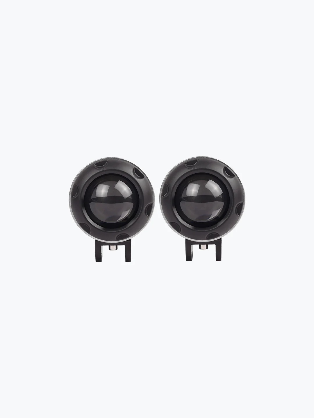 HJG-SINGLE LED GREY ROUND LENSE FOGLIGHT-LIGHT