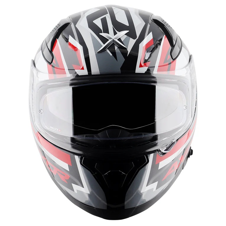 AXOR-APEX STREAK-HELMET-BLK/RED