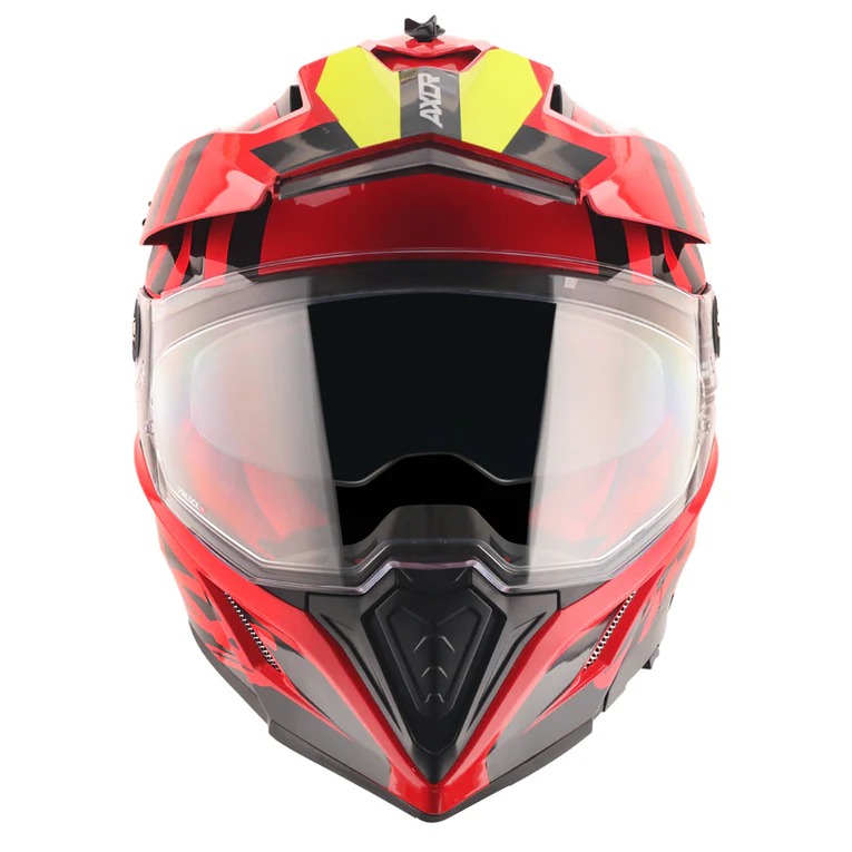 AXOR-X-CROSS D/V ORBIT-DUAL SPORT HELMET-RED/BLK