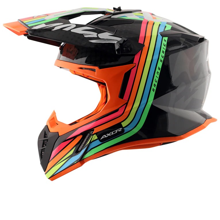 AXOR-X-CROSS X2-DUAL SPORT HELMET-BLK/GRY 