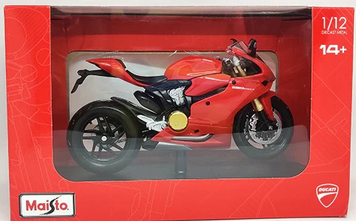 MAISTO-PANIGALE 1199-MOTORCYCLE TOYS-1:12