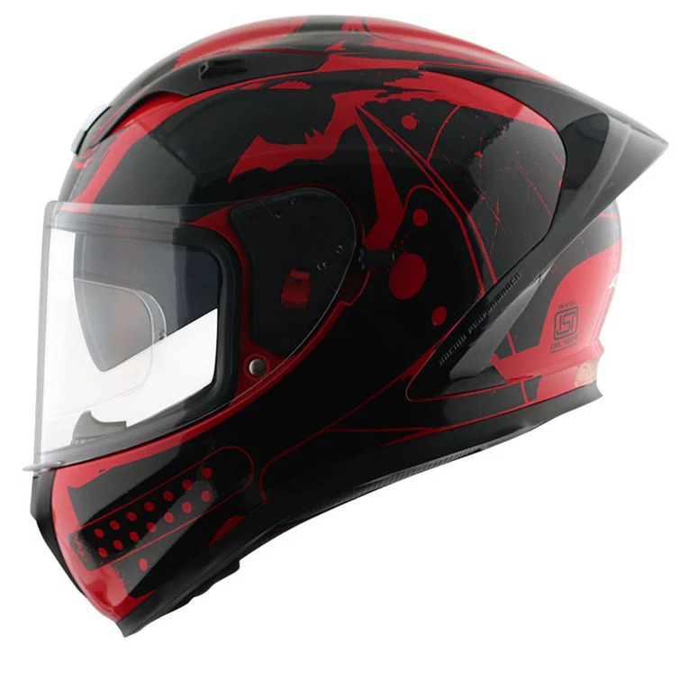 AXOR-STREET DC BATMAN-HELMET-RED/BLK