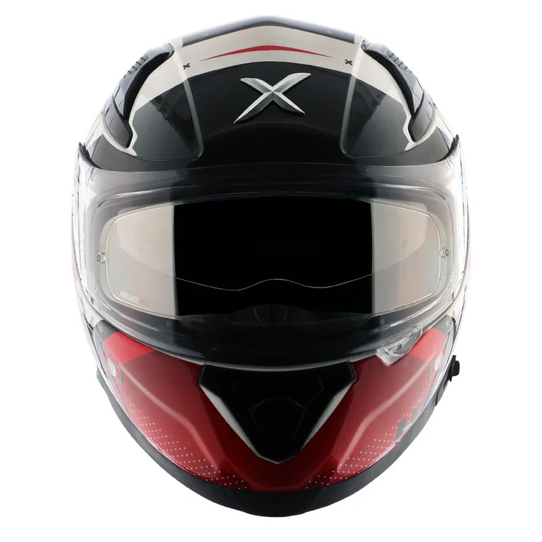 AXOR-APEX HEX 2-HELMET-WHT/RED