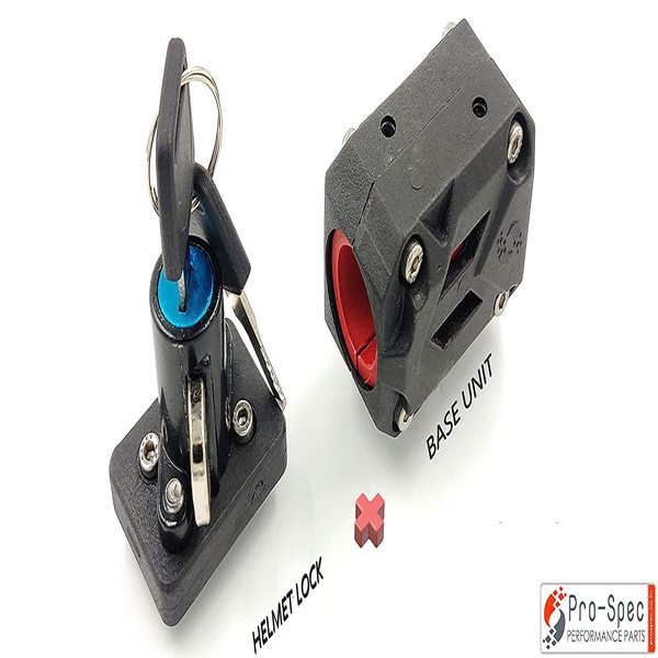 PRO-SPEC-EASY TAG HELMET LOCK-UTILITY MOUNT-MOTOR CYCLE ACC.