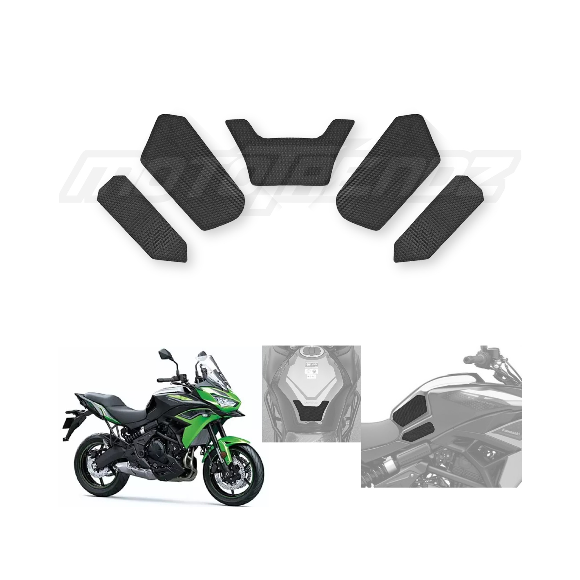 MTZ-TRACTION PADS-KAWASAKI VERSYS 650(TS)- MOTOR CYC ACC