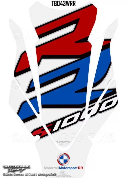 MOTO GRAPHIX-S1000 RR TANK PAD-MOTOR CYC ACC-BLUE