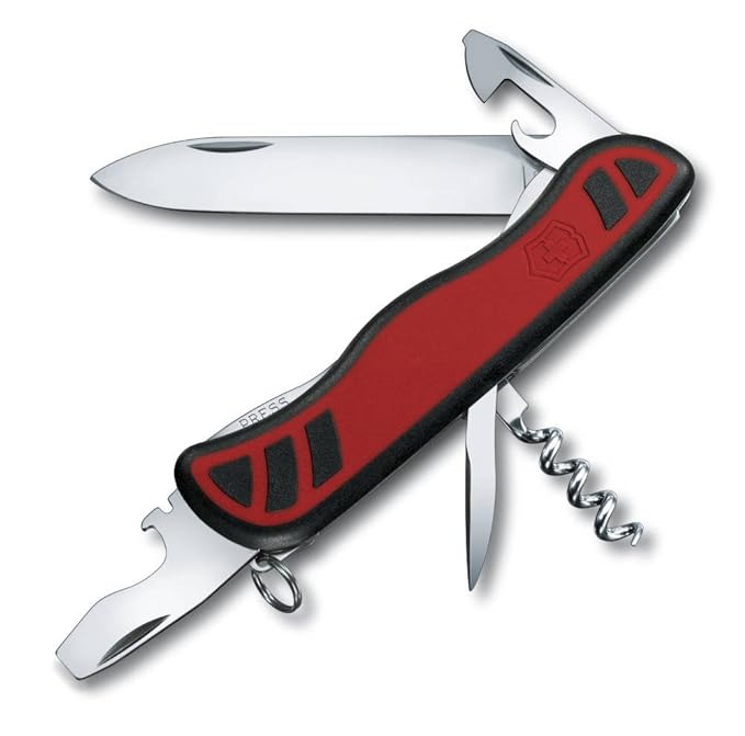 VICTORINOX-NOMAD 2C (0.8351.C)-KNIFE & TOOL-RED/BLACK
