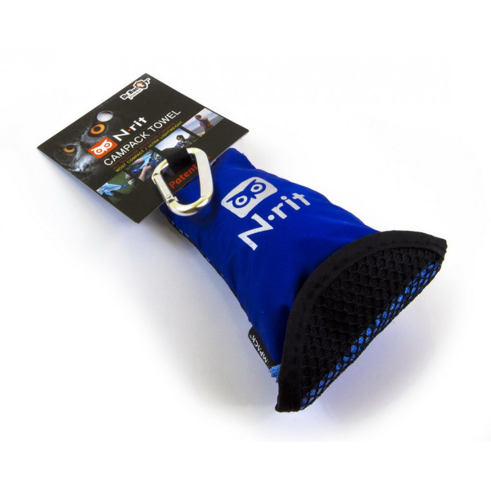 N RIT-COMPACK TOWEL-CAMPING ACC-BLUE