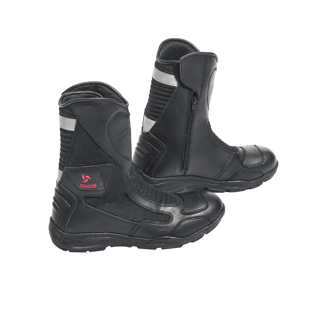 RAIDA-MC DISCOVERY-TOURING BOOTS-BLK