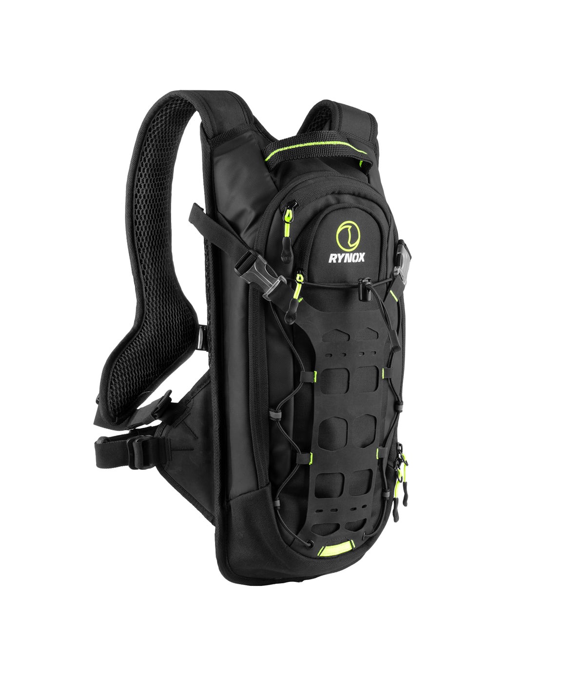 RYNOX-NAVIGATOR HYDRATION BACKPACK-SHELL-HI-VIZ-GREEN