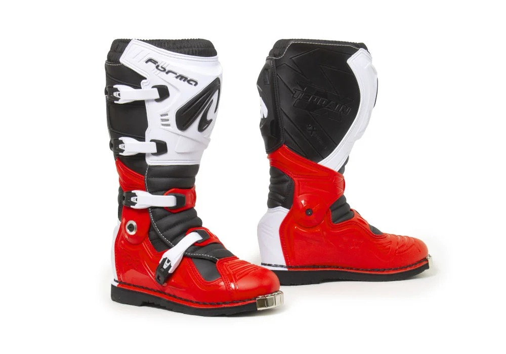 FORMA-TERRAIN EVOLUTION TX-RIDING BOOT-WHITE/RED