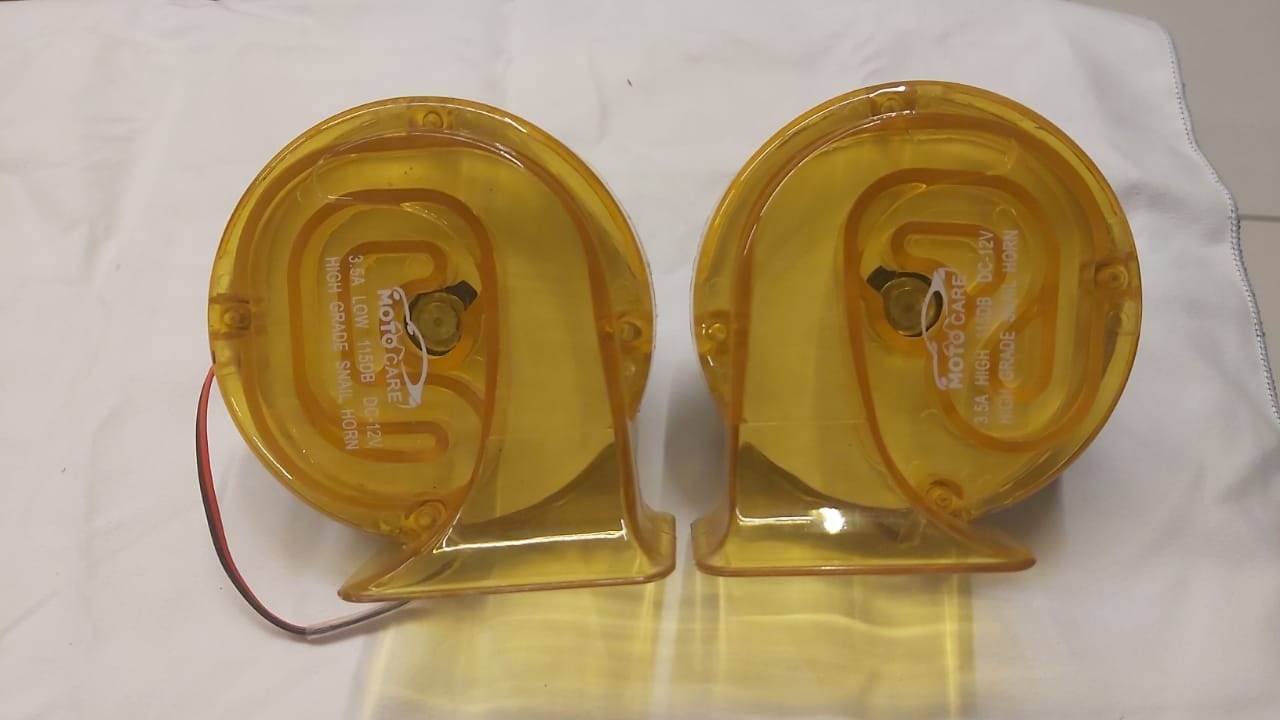AS-LIGHTING HORN-MOTOR CYC ACC-YELLOW