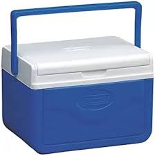 COLEMAN-C006 5QT W SHIELD GLBL-ICE BOX-BLUE