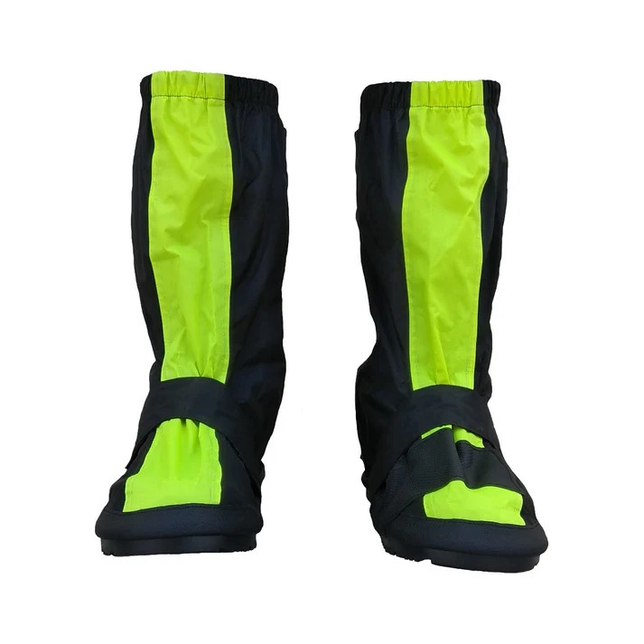 MOTO TECH-TROOPER BOOT COVERS-RIDING BOOT ACC-FLUO GRN