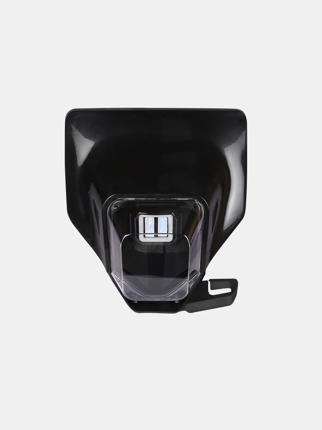 AS-HUSQ ENDURO LED W/DRL-HEADLIGHT-BLK