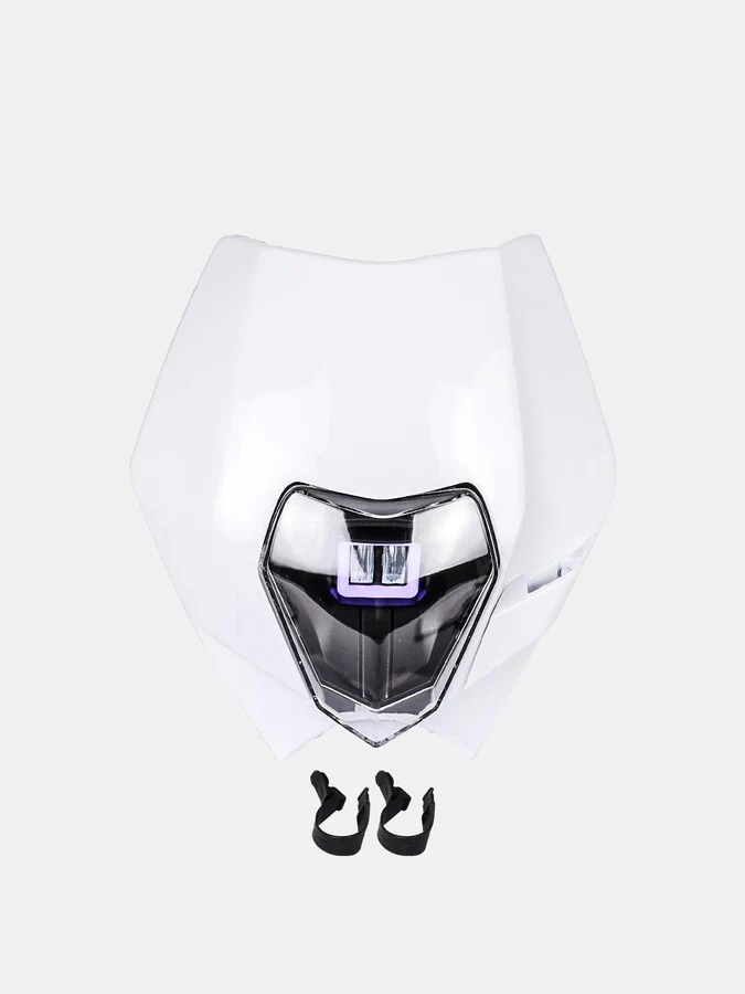 AS-KTM RALLY LED W/DRL-HEADLIGHT-WHITE