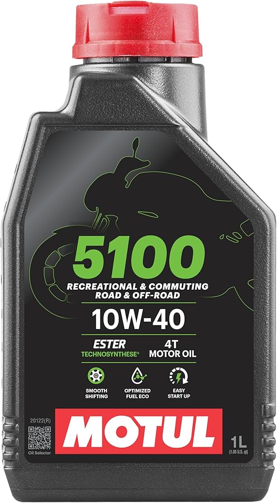 MOTUL-5100 4T 10W40-ENGINE OIL-1LTR