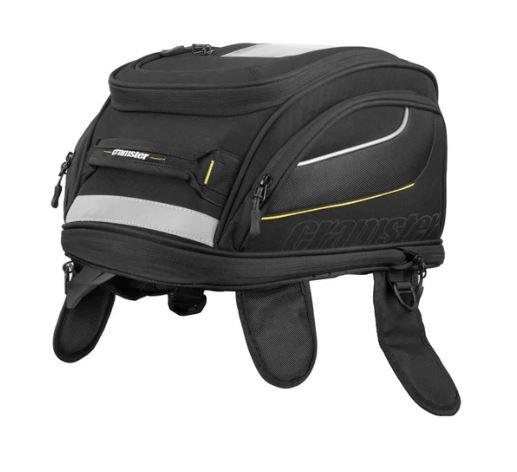 CRAMSTER-TURTLE TANK BAG - BLACK